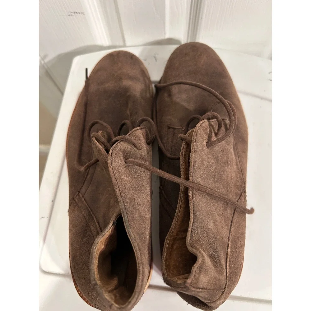 Polo Ralph Lauren Brown Suede Chukka Boots Mens Size 10.5 Mid Top
